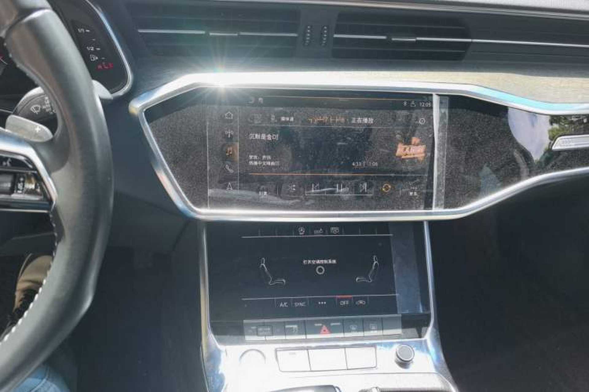 Used Audi A6L 2019 40 TFSI Luxury Dynamic Model Audio And AC Panel