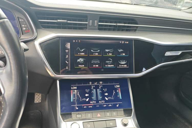 Used Audi A6L 2019 45 TFSI Prestige Dynamic Edition Audio And AC Panel