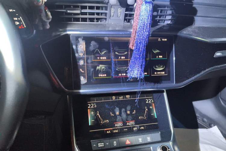 Used Audi A6L 2019 45 TFSI Prestige Elegant Edition Audio And AC Panel