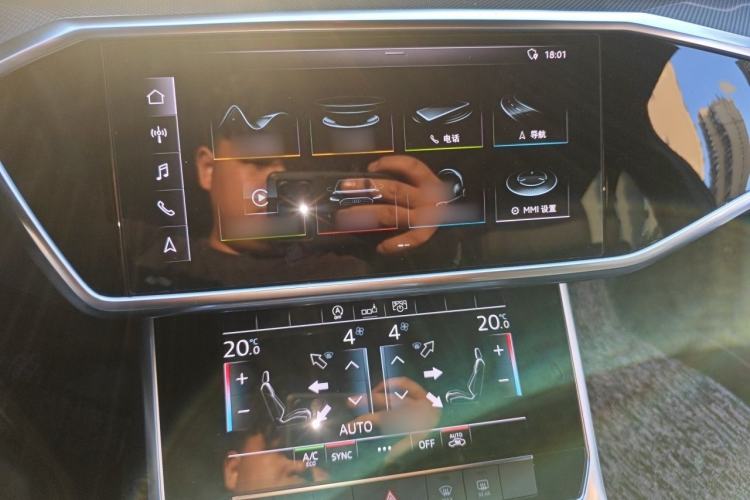 Used Audi A6L 2019 45 TFSI Prestige Dynamic Edition Audio And AC Panel