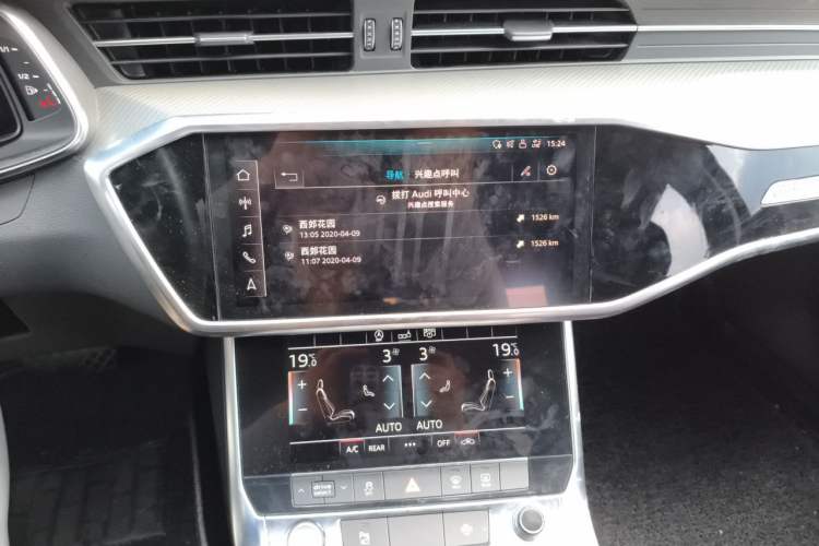 Used Audi A6L 2019 45 TFSI Prestige Elegant Edition Audio And AC Panel