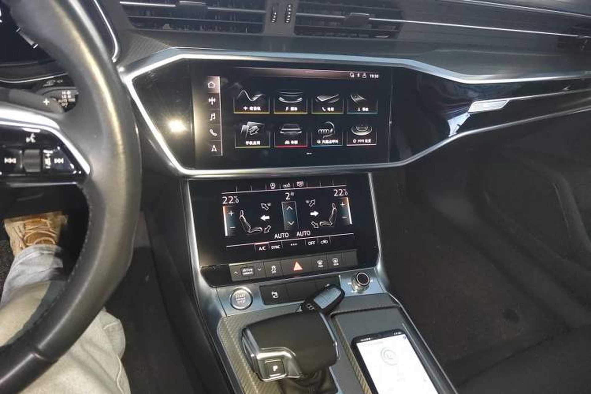 Used Audi A6L 2019 40 TFSI Luxury Prestige Edition Audio And AC Panel