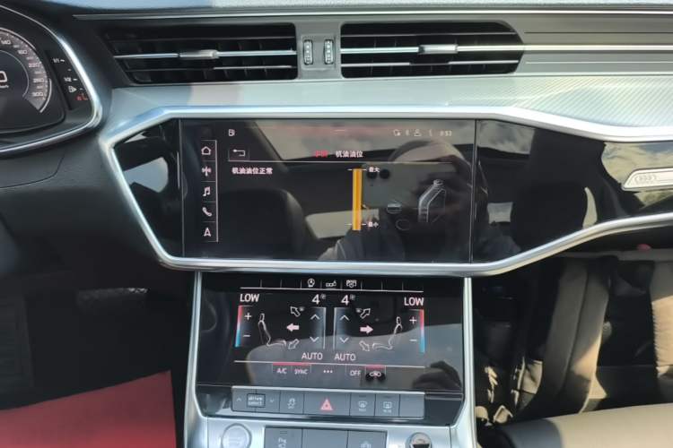 Used Audi A6L 2019 45 TFSI Prestige Elegant Edition Audio And AC Panel