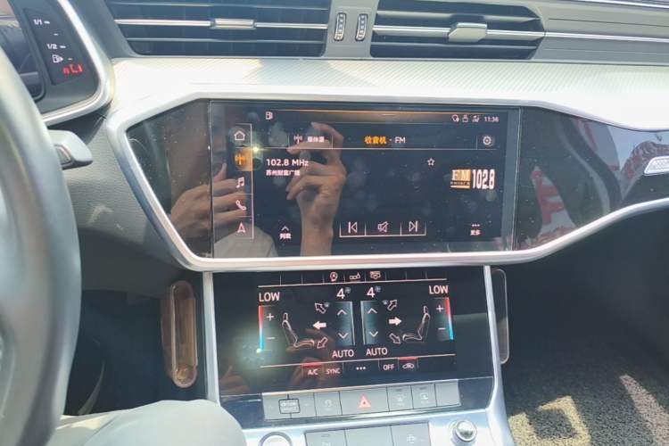 Used Audi A6L 2019 45 TFSI Prestige Elegant Edition Audio And AC Panel