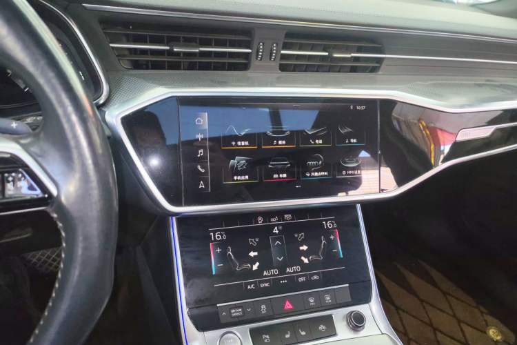 Used Audi A6L 2019 40 TFSI Luxury Dynamic Model Audio And AC Panel