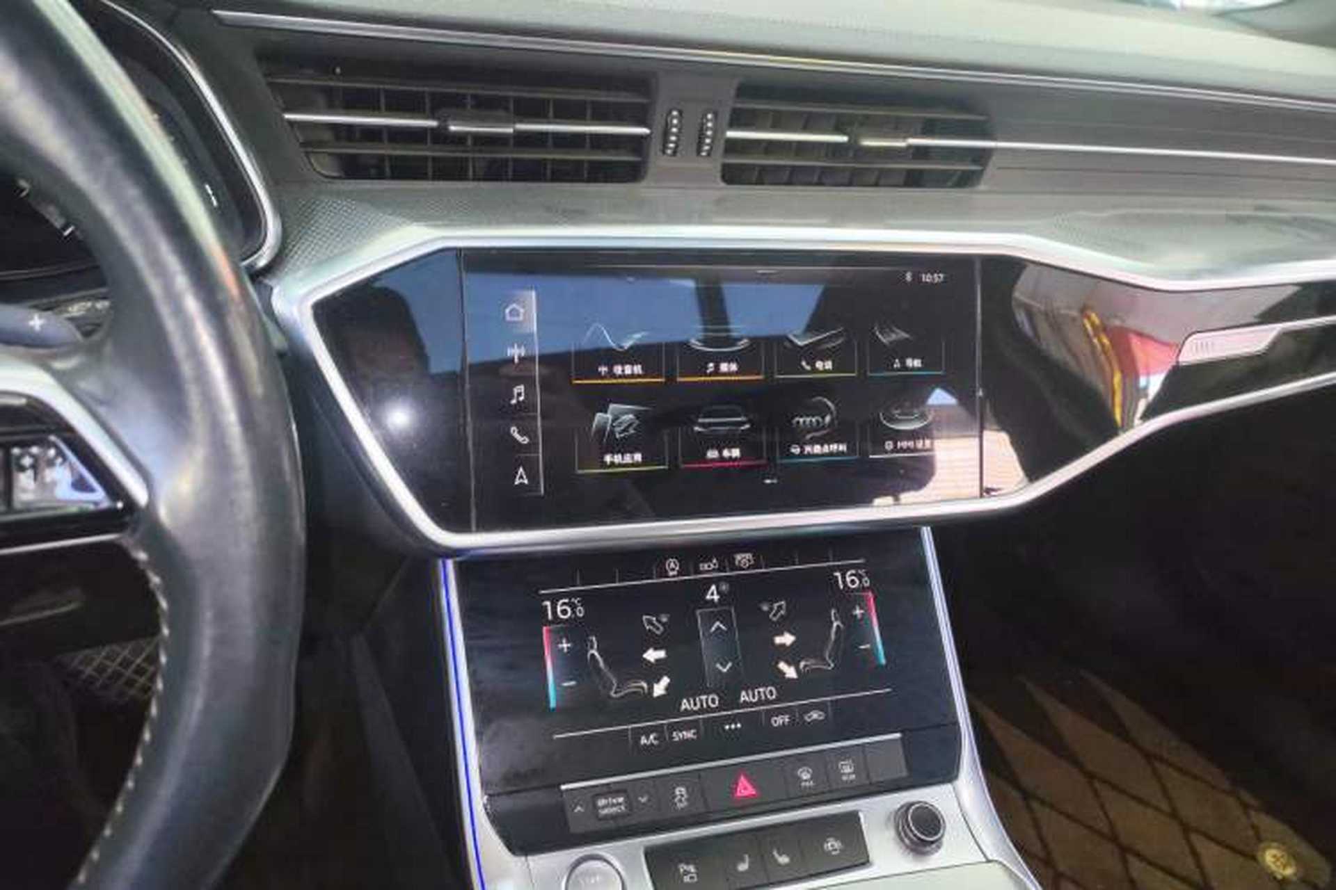 Used Audi A6L 2019 40 TFSI Luxury Dynamic Model Audio And AC Panel