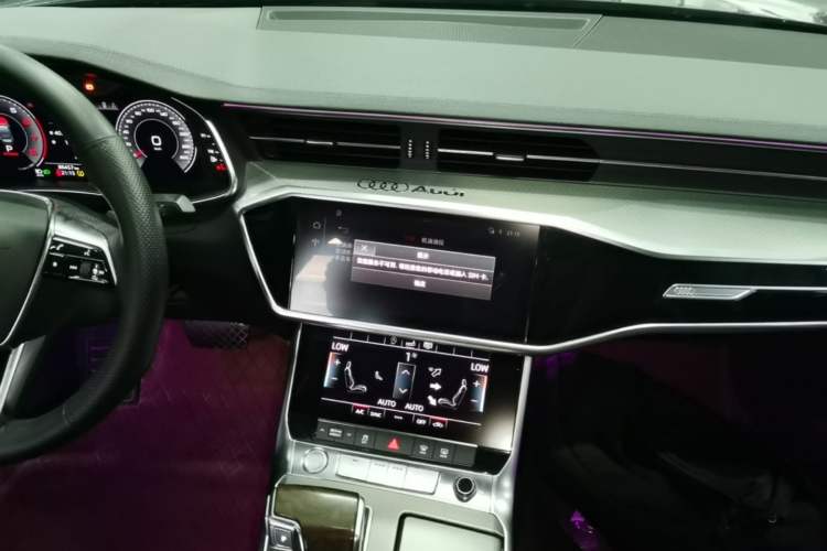 Used Audi A6L 2019 40 TFSI Luxury Prestige Edition Audio And AC Panel