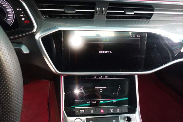 Used Audi A6L 2019 45 TFSI Prestige Elegant Edition Audio And AC Panel