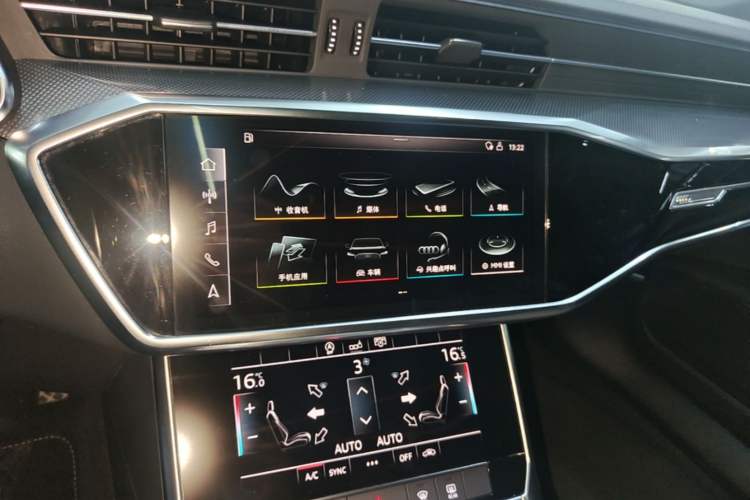 Used Audi A6L 2019 40 TFSI Luxury Dynamic Model Audio And AC Panel