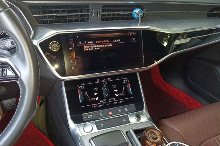 Used Audi A6L 2019 40 TFSI Luxury Dynamic Model Audio And AC Panel