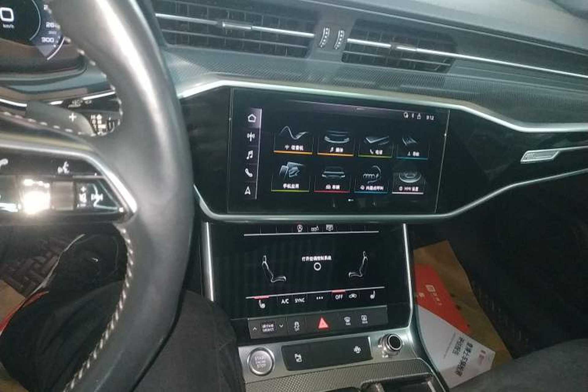 Used Audi A6L 2019 40 TFSI Luxury Dynamic Model Audio And AC Panel