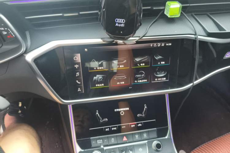 Used Audi A6L 2019 45 TFSI quattro Prestige Elegant Edition Audio And AC Panel