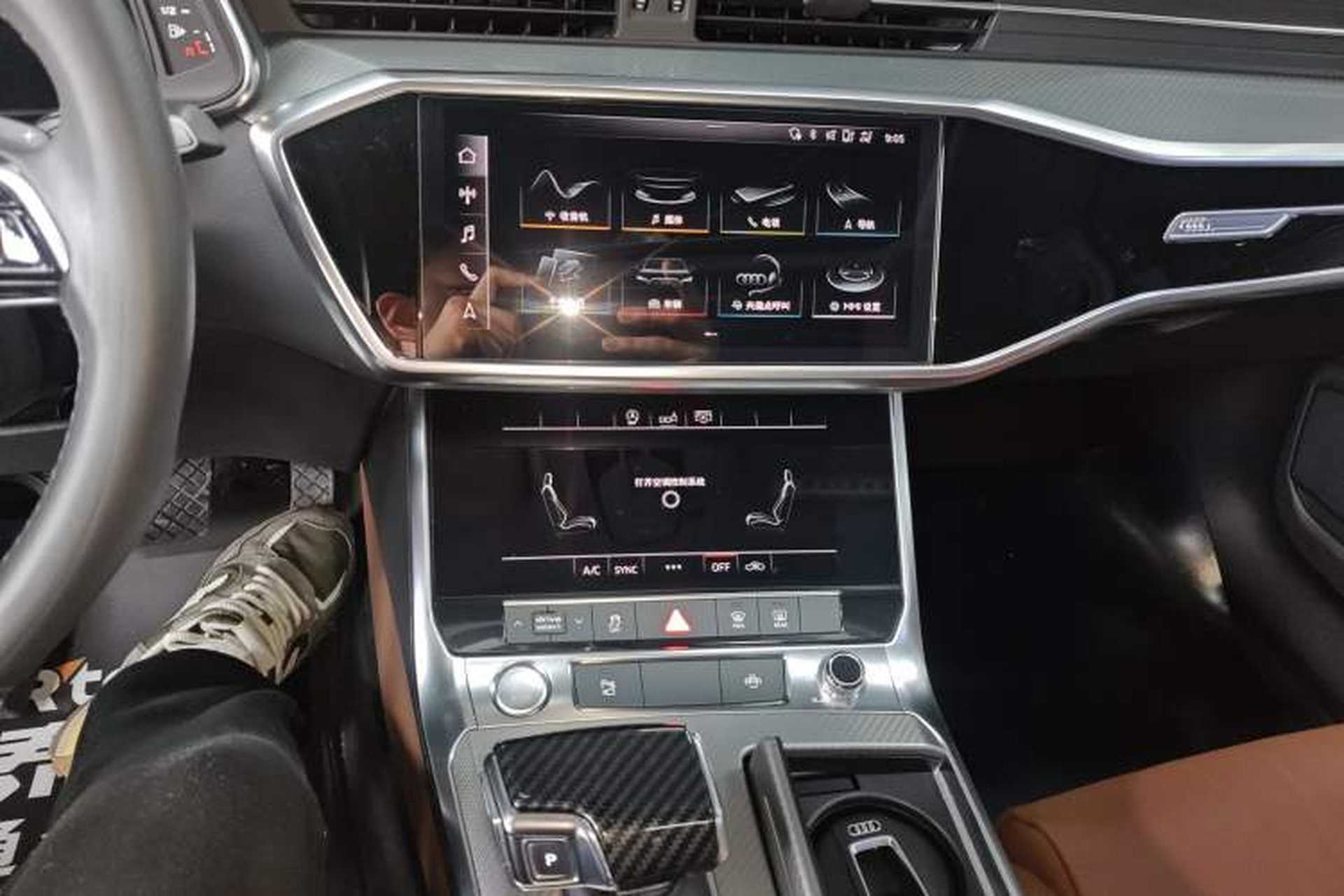 Used Audi A6L 2019 40 TFSI Luxury Prestige Edition Audio And AC Panel