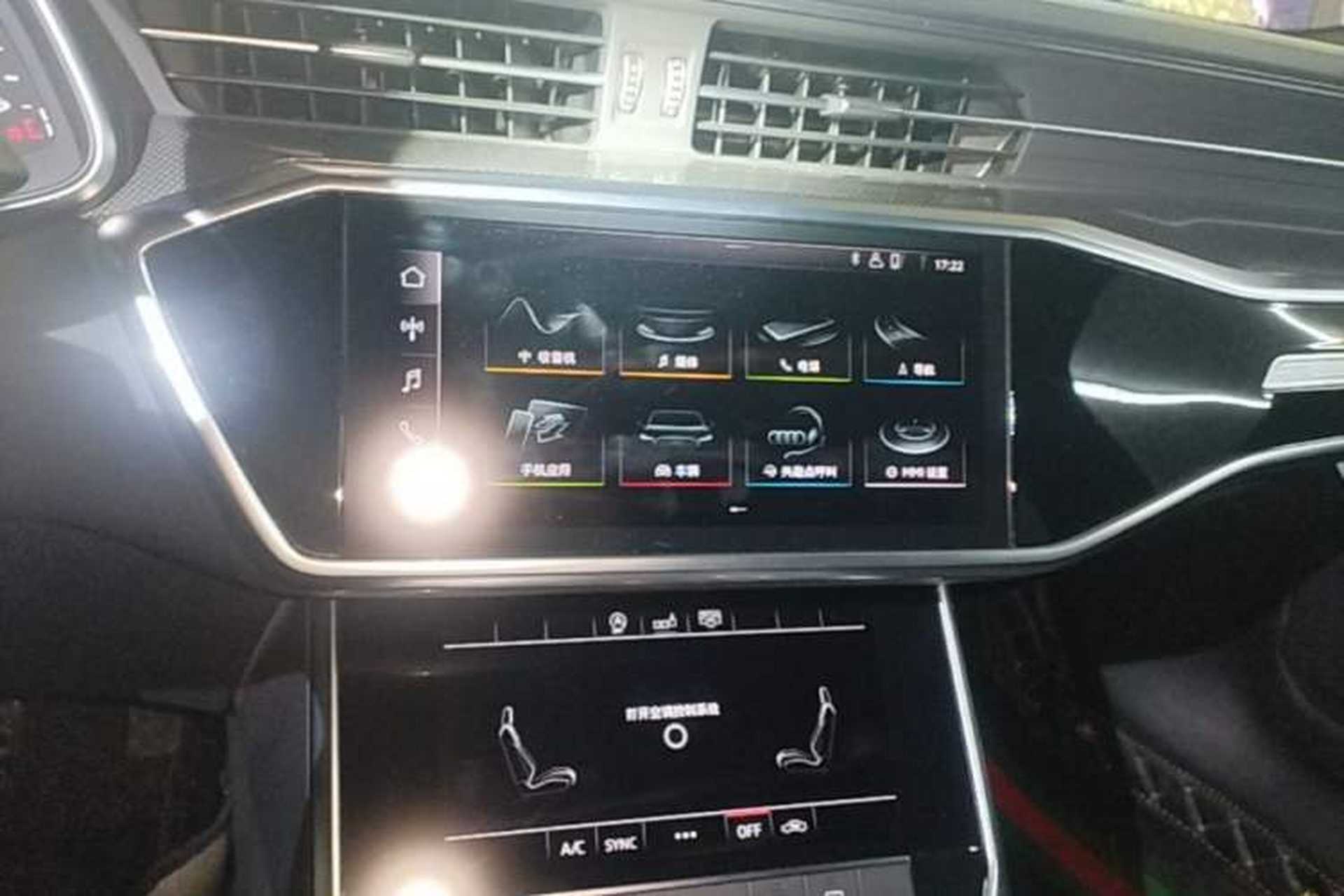 Used Audi A6L 2019 45 TFSI Prestige Dynamic Edition Audio And AC Panel