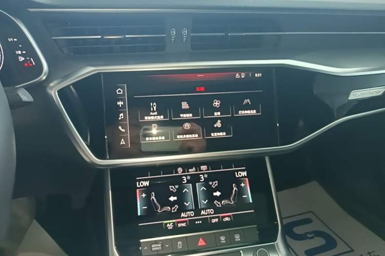Used Audi A6L 2019 45 TFSI quattro Prestige Dynamic Edition Audio And AC Panel