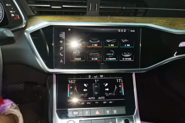 Used Audi A6L 2019 40 TFSI Luxury Dynamic Model Audio And AC Panel