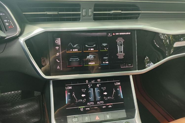 Used Audi A6L 2019 45 TFSI Prestige Elegant Edition Audio And AC Panel