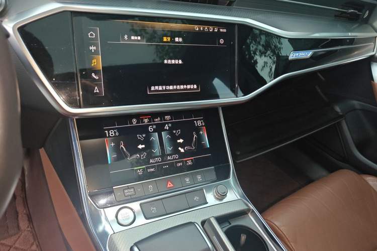 Used Audi A6L 2019 45 TFSI Prestige Elegant Edition Audio And AC Panel