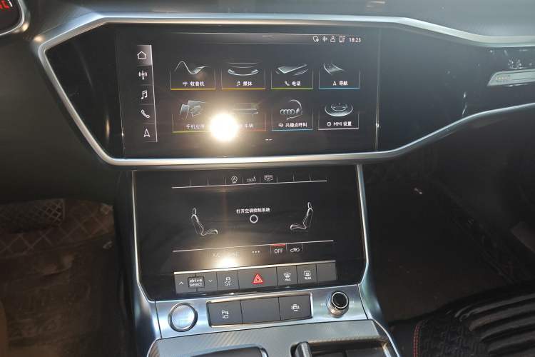 Used Audi A6L 2019 40 TFSI Luxury Prestige Edition Audio And AC Panel