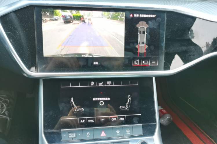 Used Audi A6L 2019 40 TFSI Luxury Dynamic Model Audio And AC Panel