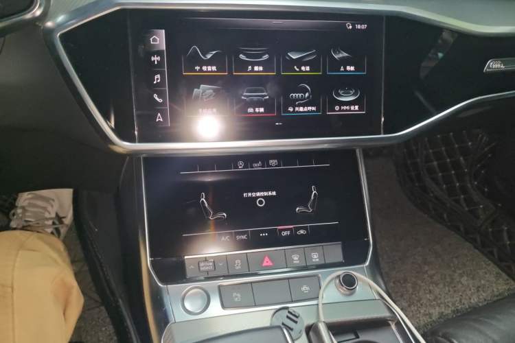 Used Audi A6L 2019 40 TFSI Luxury Prestige Edition Audio And AC Panel