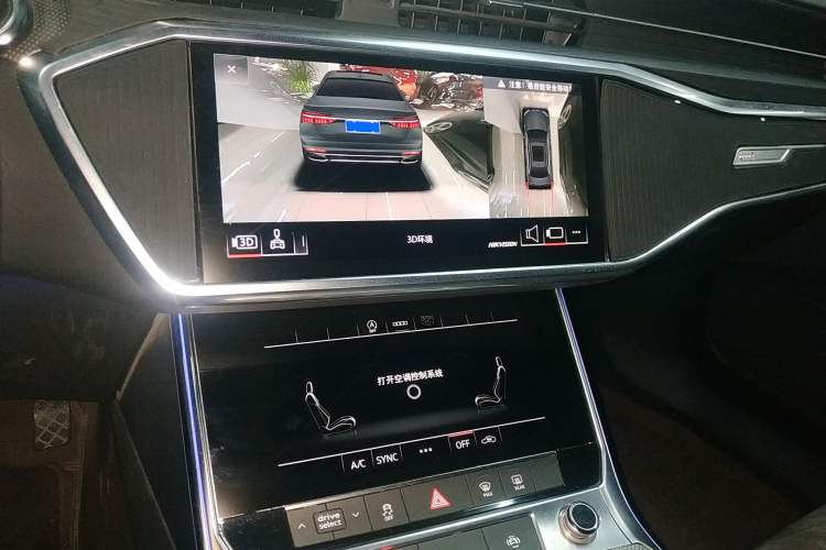 Used Audi A6L 2019 45 TFSI Prestige Dynamic Edition Audio And AC Panel