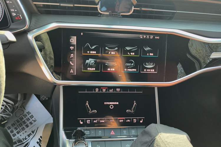 Used Audi A6L 2019 45 TFSI quattro Prestige Dynamic Edition Audio And AC Panel