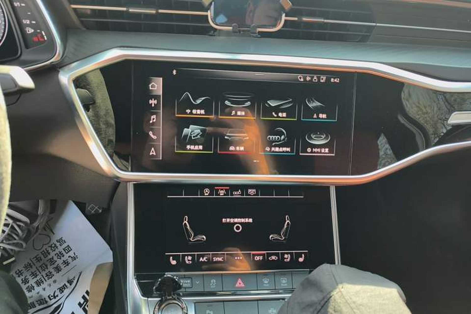 Used Audi A6L 2019 45 TFSI quattro Prestige Dynamic Edition Audio And AC Panel
