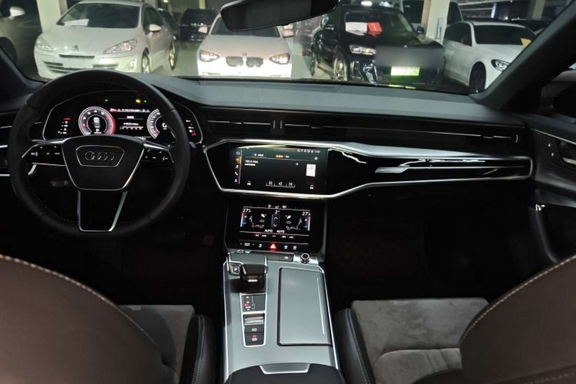 Used Audi A6L 2019 40 TFSI Luxury Dynamic Model Center Console