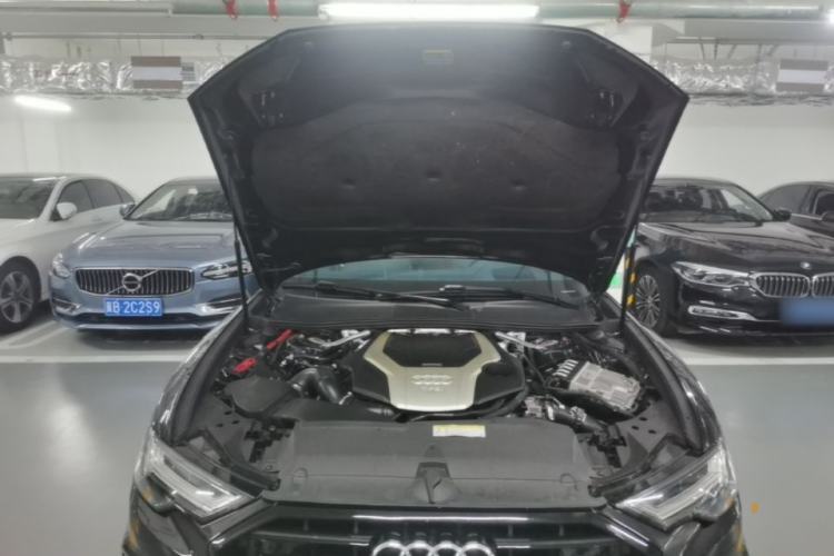 Used Audi A6L 2019 55 TFSI quattro Prestige Edition Engine Bay