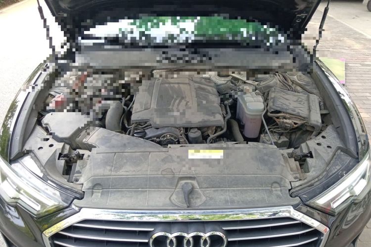 Used Audi A6L 2019 40 TFSI Luxury Dynamic Model Engine Bay
