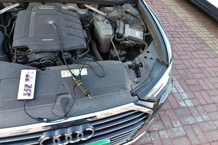Used Audi A6L 2019 40 TFSI Luxury Prestige Edition Engine Bay Left