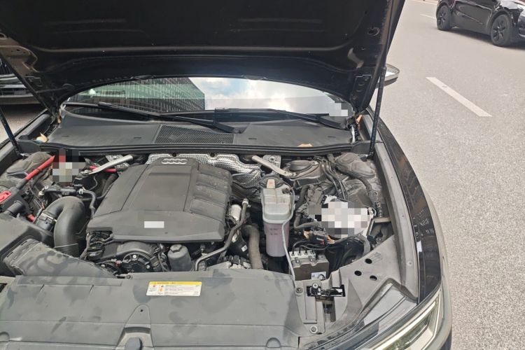 Used Audi A6L 2019 40 TFSI Luxury Dynamic Model Engine Bay Left