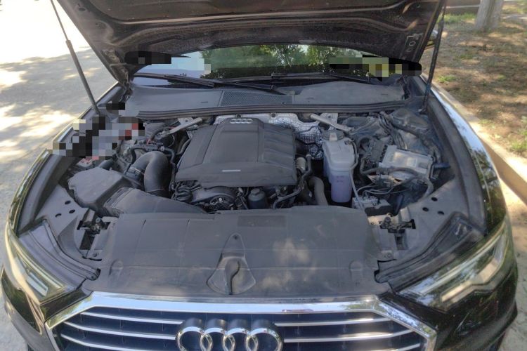 Used Audi A6L 2019 40 TFSI Luxury Dynamic Model Engine Bay