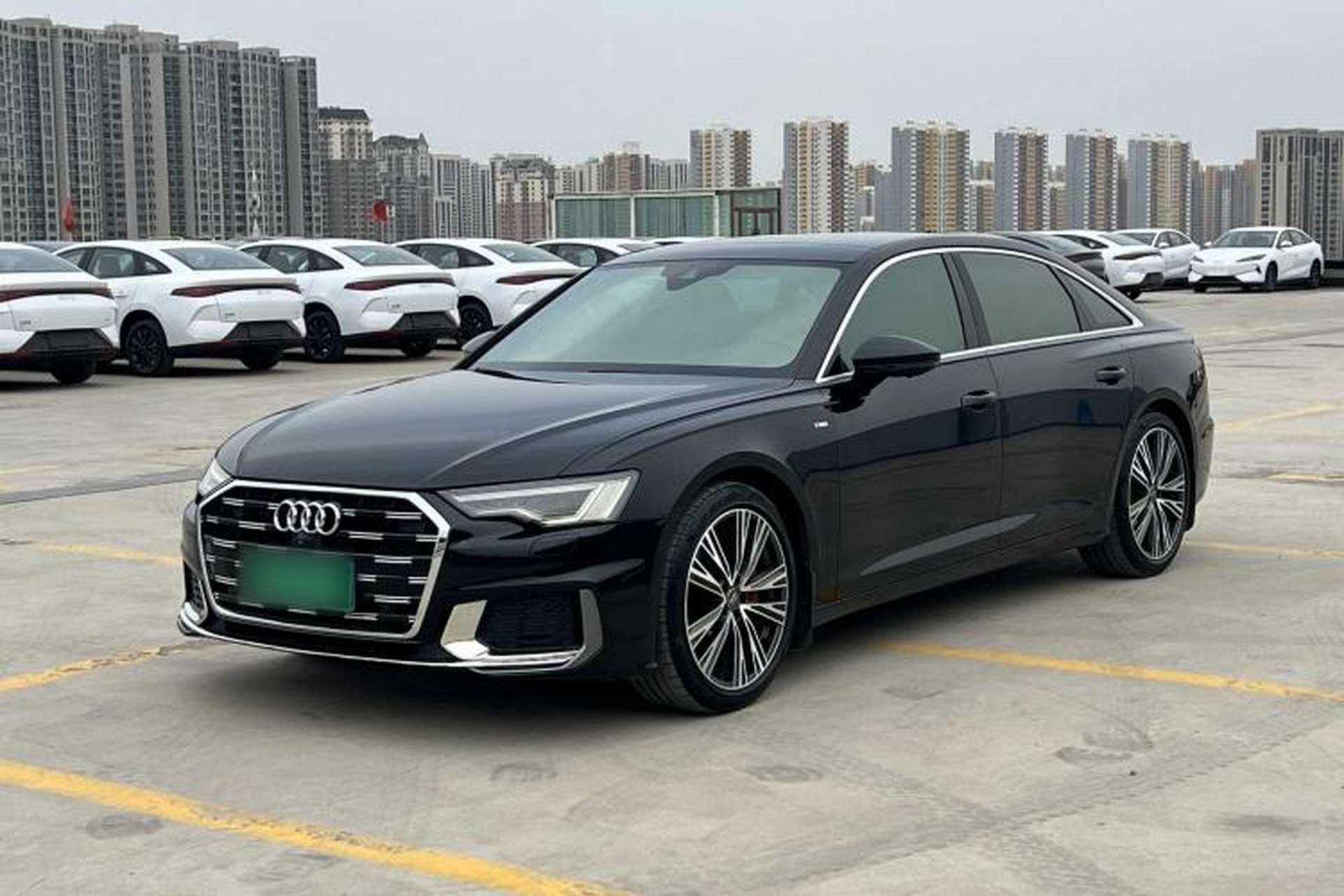 Used Audi A6L 2019 45 TFSI Prestige Dynamic Edition Front Left 45 Deg