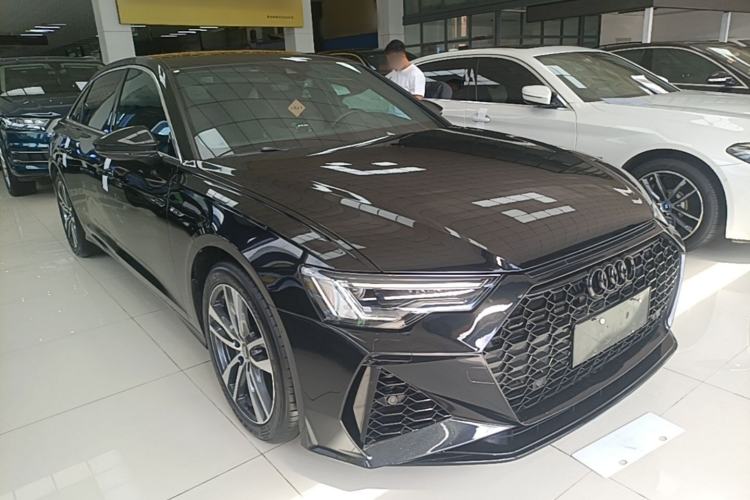 Used Audi A6L 2019 40 TFSI Luxury Dynamic Model Front Right 45 Deg