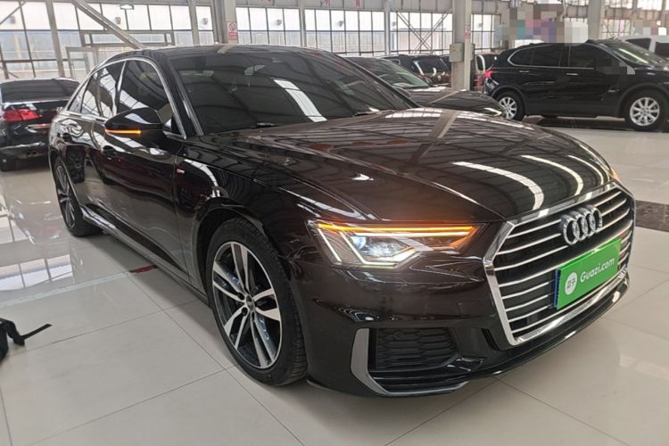 Used Audi A6L 2019 45 TFSI Prestige Dynamic Edition Front Right 45 Deg