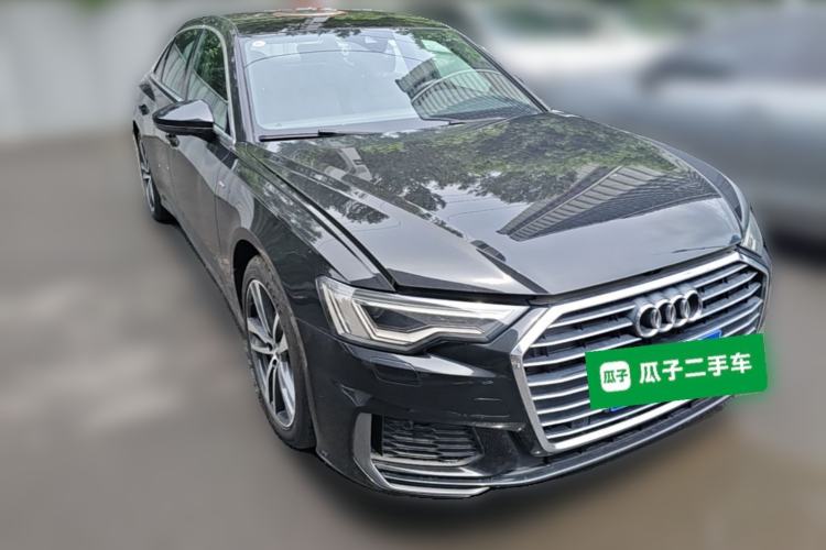 Used Audi A6L 2019 40 TFSI Luxury Dynamic Model Front Right 45 Deg