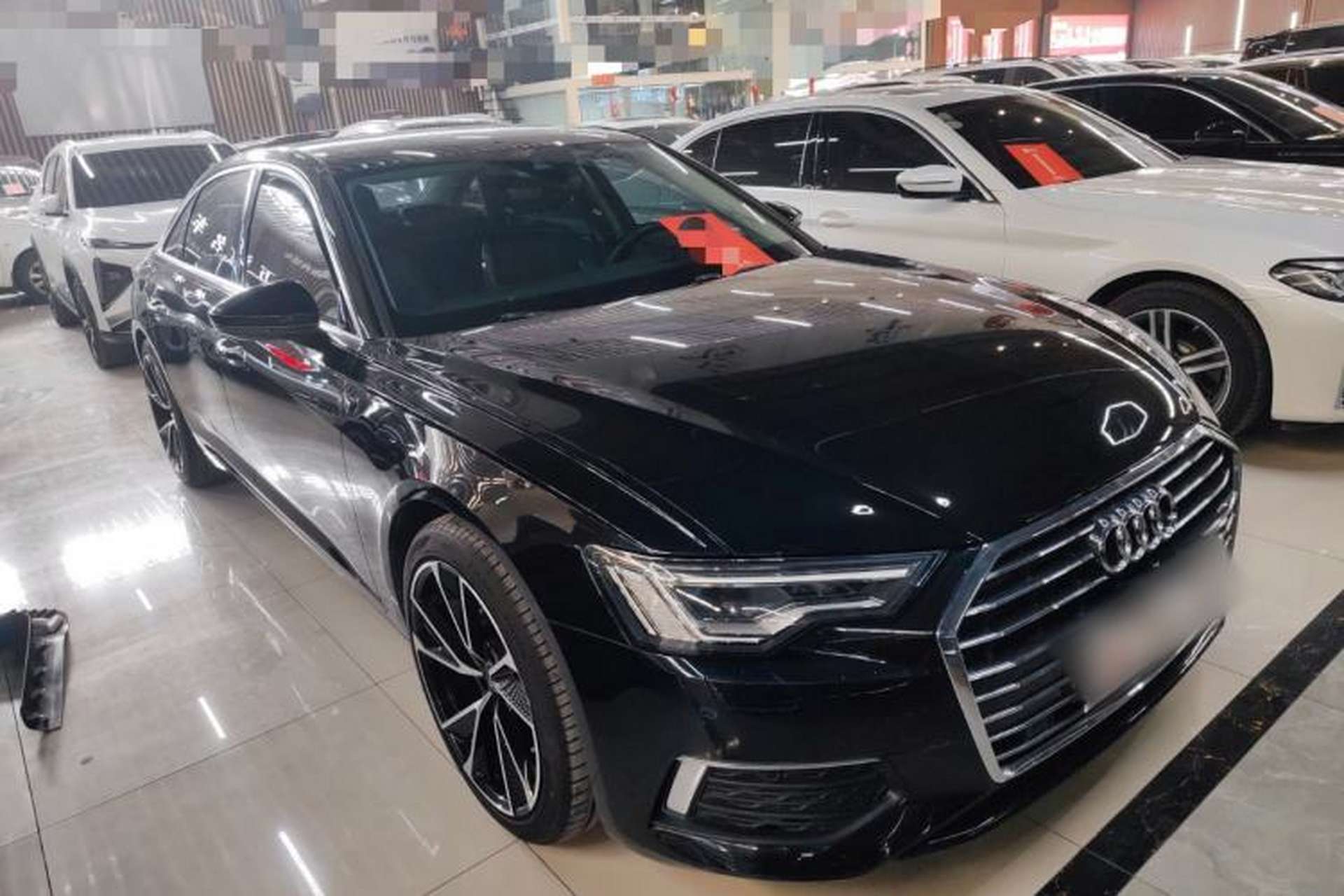 Used Audi A6L 2019 40 TFSI Luxury Prestige Edition Front Right 45 Deg