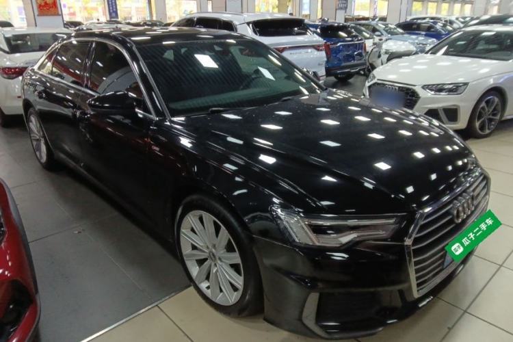 Used Audi A6L 2019 45 TFSI Prestige Dynamic Edition Front Right 45 Deg