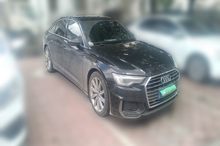 Used Audi A6L 2019 45 TFSI Prestige Dynamic Edition Front Right 45 Deg