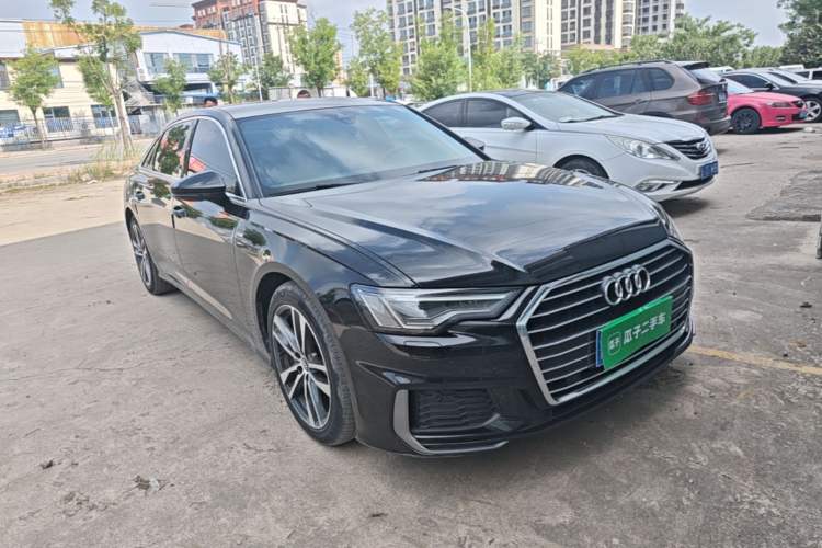 Used Audi A6L 2019 45 TFSI Prestige Dynamic Edition Front Right 45 Deg