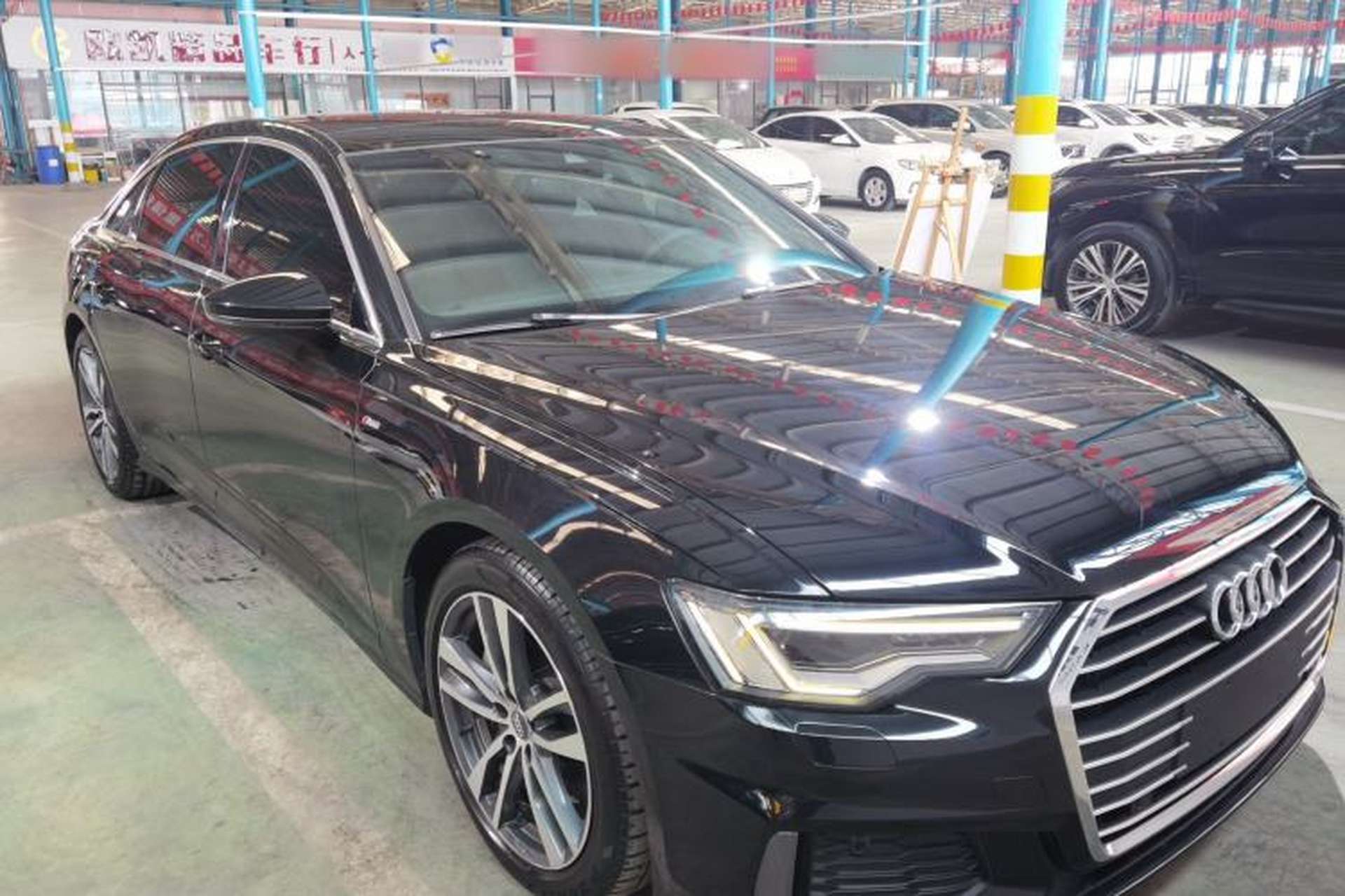 Used Audi A6L 2019 45 TFSI Prestige Dynamic Edition Front Right 45 Deg