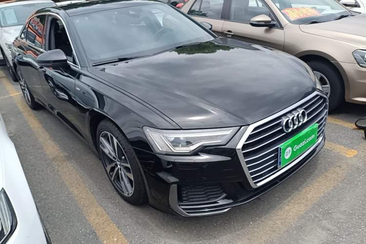 Used Audi A6L 2019 40 TFSI Luxury Dynamic Model Front Right 45 Deg