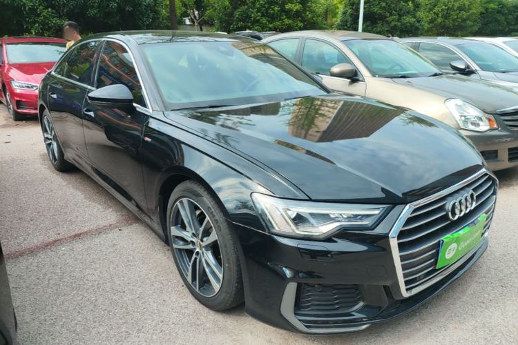 Used Audi A6L 2019 45 TFSI Prestige Dynamic Edition Front Right 45 Deg