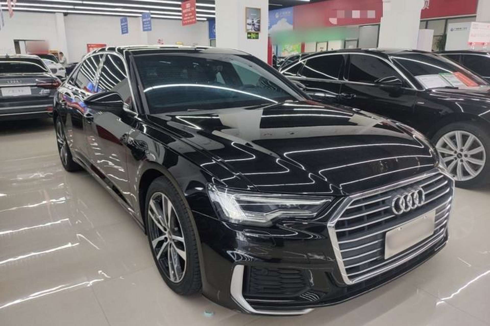 Used Audi A6L 2019 45 TFSI Prestige Dynamic Edition Front Right 45 Deg