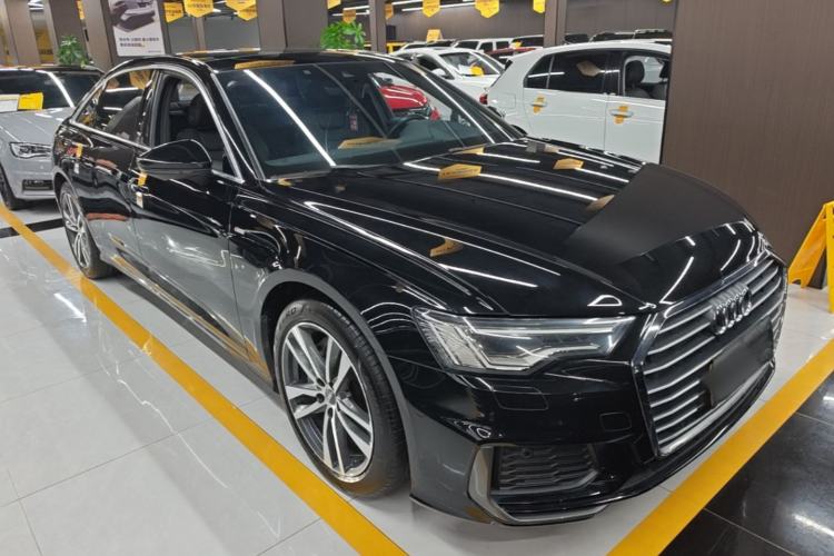 Used Audi A6L 2019 45 TFSI Prestige Dynamic Edition Front Right 45 Deg