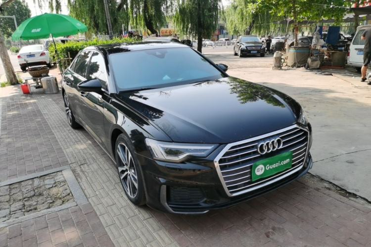 Used Audi A6L 2019 40 TFSI Luxury Dynamic Model Front Right 45 Deg