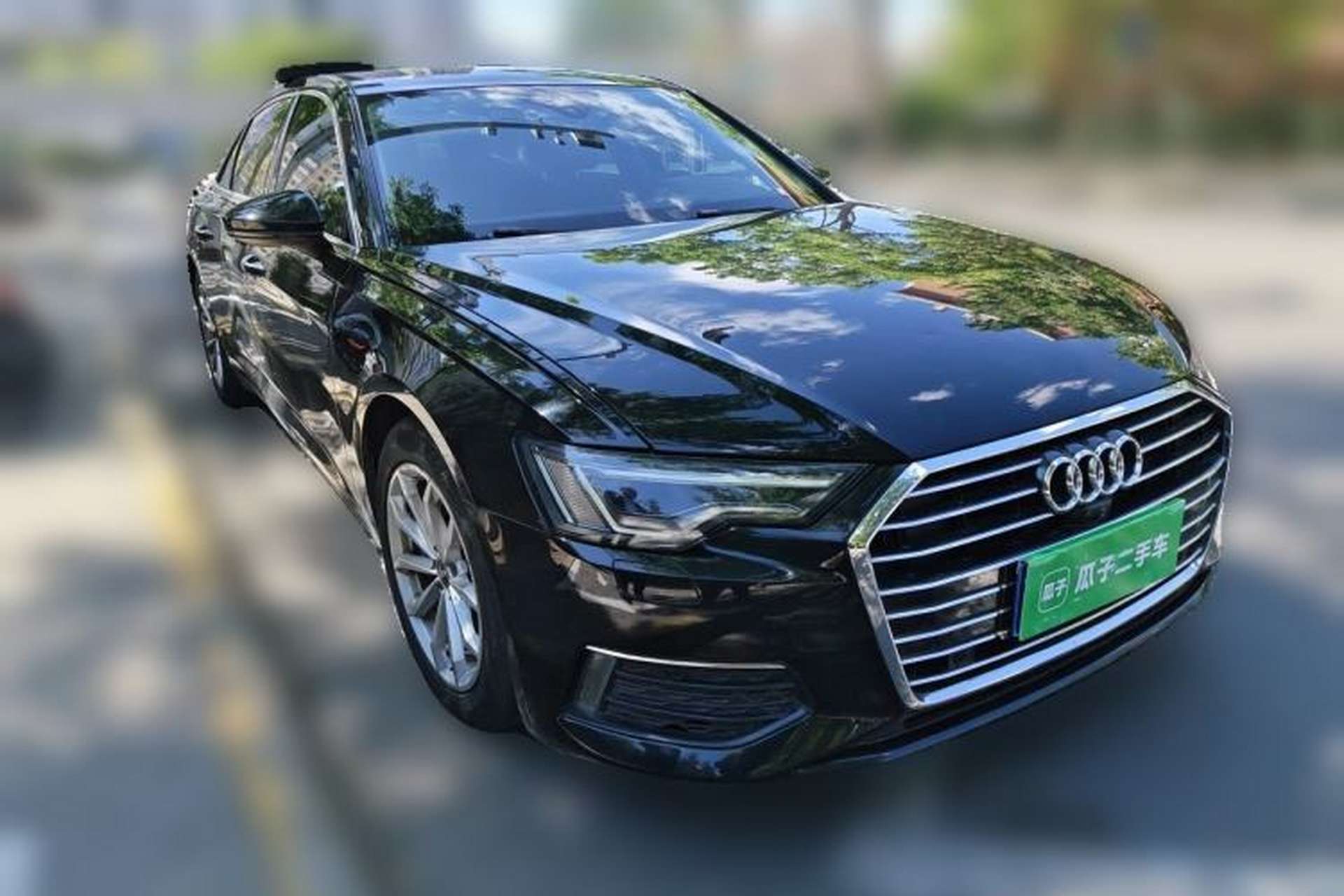 Used Audi A6L 2019 40 TFSI Luxury Prestige Edition Front Right 45 Deg