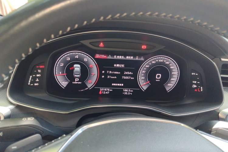Used Audi A6L 2019 40 TFSI Luxury Dynamic Model Instrument Cluster